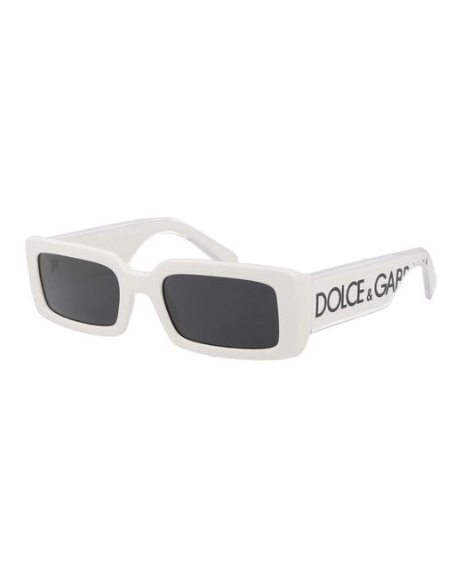 Dolce & Gabbana Gray Stylische sonnenbrille mit modell 0dg6187