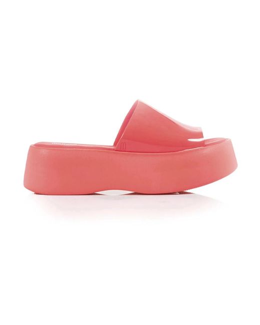 Melissa Schoenen ,Roze ,Koraal Flexi Sandalen M32818-01361 in het Pink