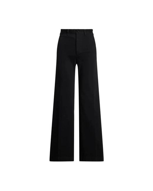Polo Ralph Lauren Black Wide Trousers