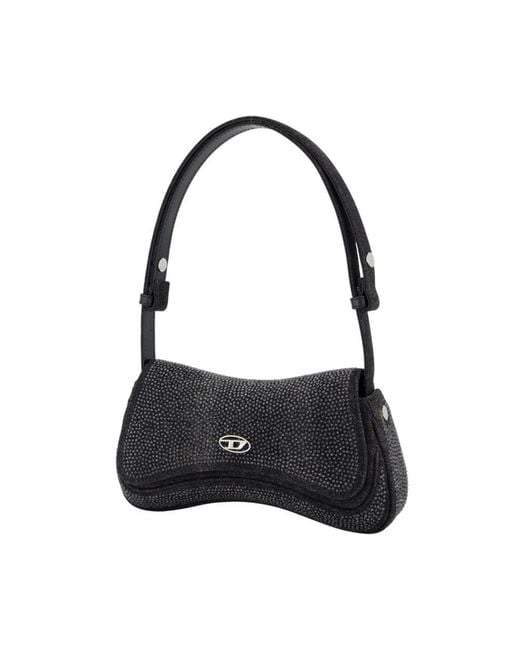 DIESEL Black Shoulder Bags