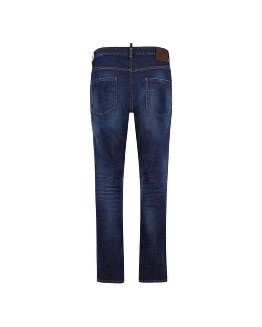 DSquared² Blue Slim Fit Jeans for men