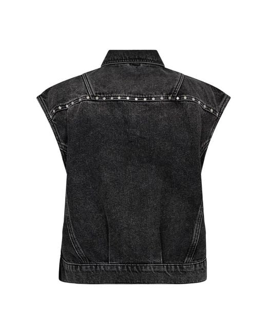 co'couture Black Waistcoats