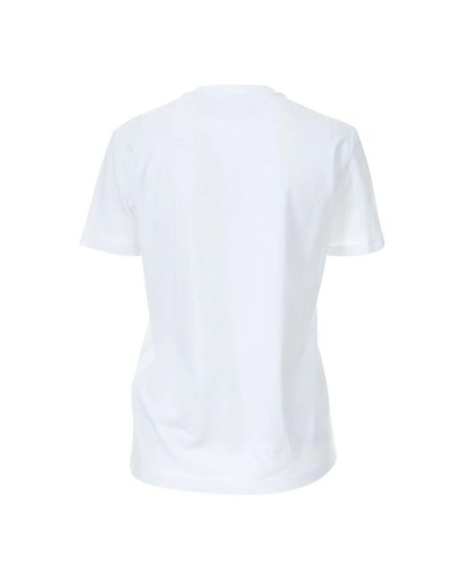 Just Cavalli White T-Shirts Und Polos Weiß