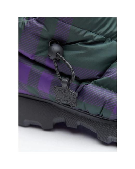 Burberry Blue Winter Boots