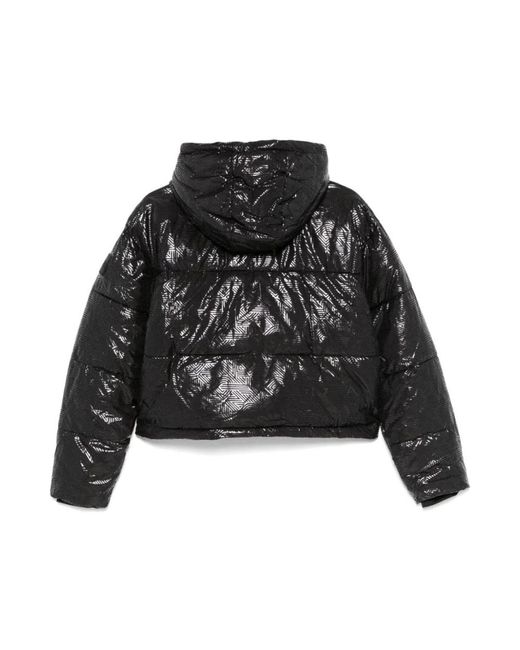 DKNY Black Winter Jackets