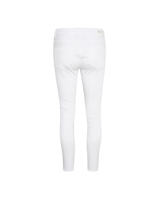 Slim-Fit Jeans My Essential Wardrobe en coloris White