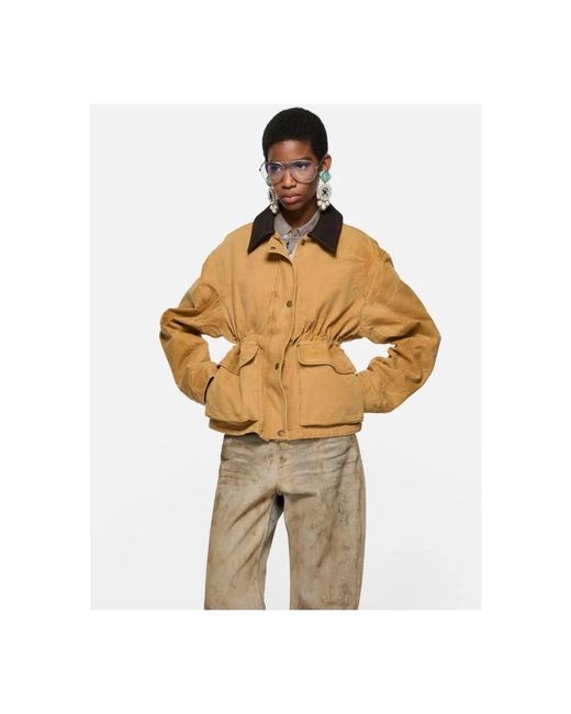 Light Jackets Acne de color Natural