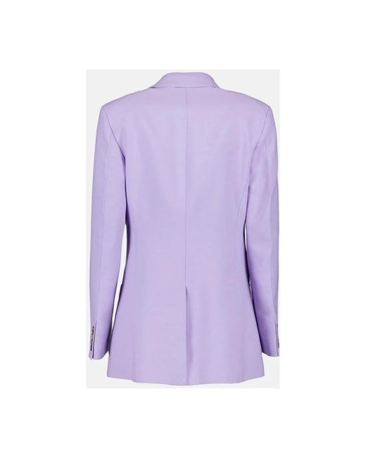 Victoria Beckham Purple Blazers