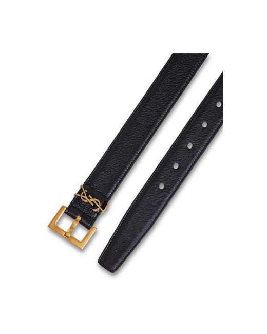 Saint Laurent Black Belts