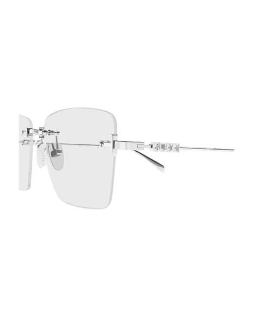 Gucci Optical Frame in het Metallic