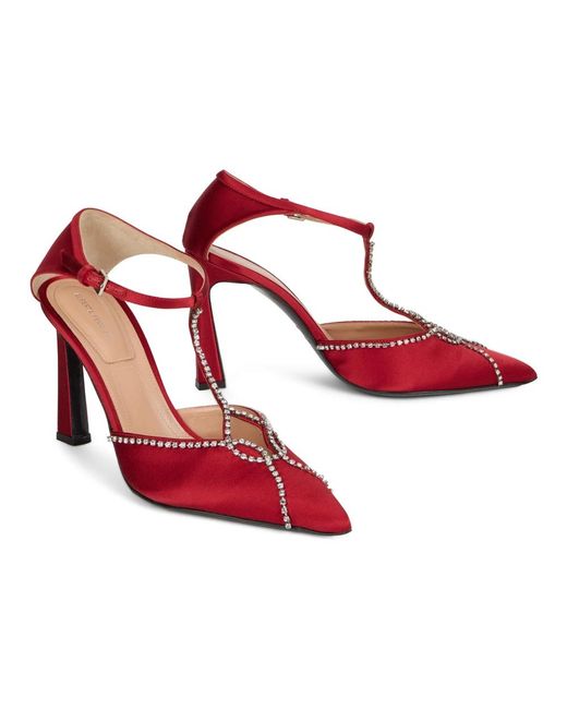 Alberta Ferretti Red Pumps