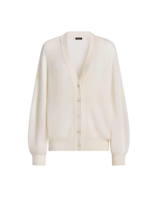 Kiton Truien & Vesten ,Fijn Garen Vest in het White