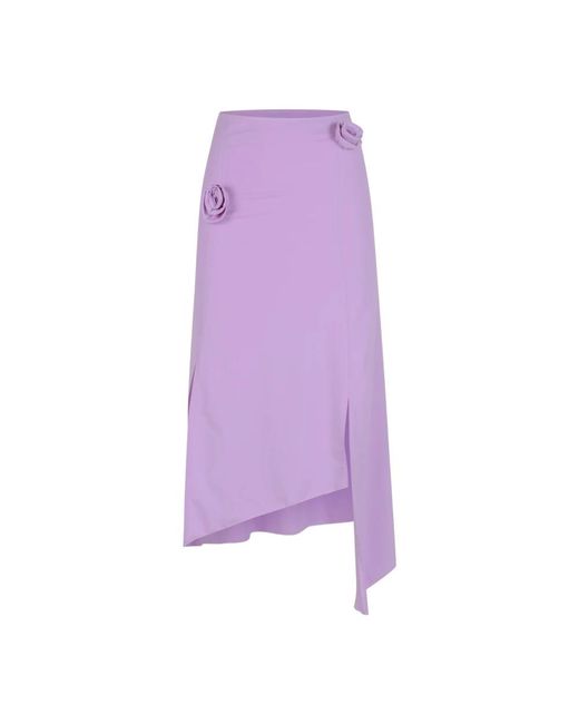 Coperni Purple Midi Skirts