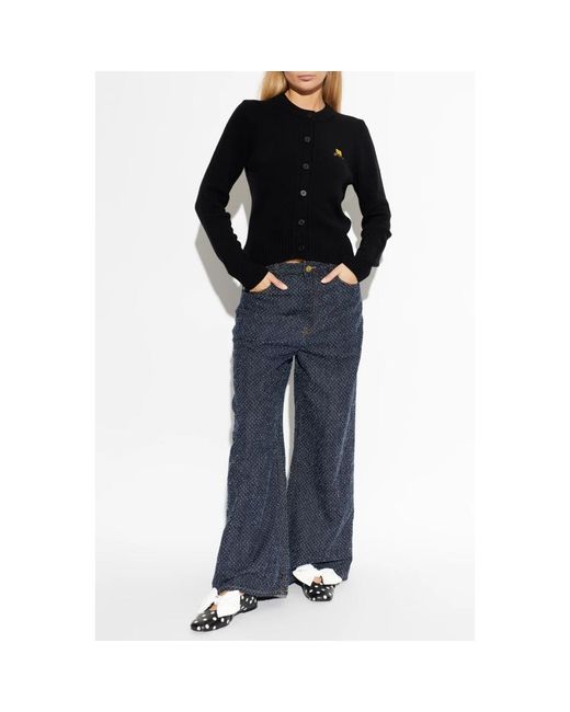 Ganni Black Cardigans