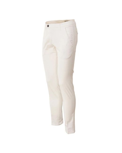Roy Rogers White Chinos for men