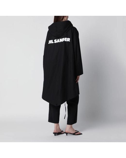 Jil Sander Parka in het Black