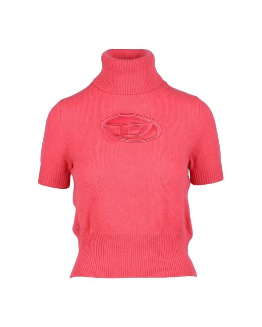 Turtlenecks di DIESEL in Pink
