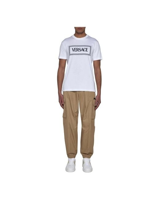 Versace White T-Shirts for men