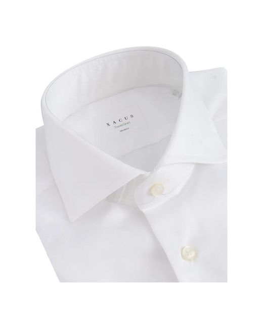 Xacus Camicia Wf521Ml in het White voor heren