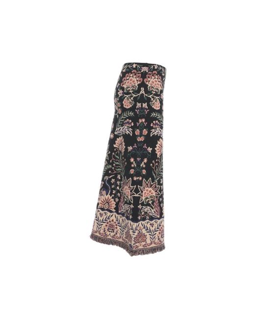 Farm Rio Brown Midi Skirts