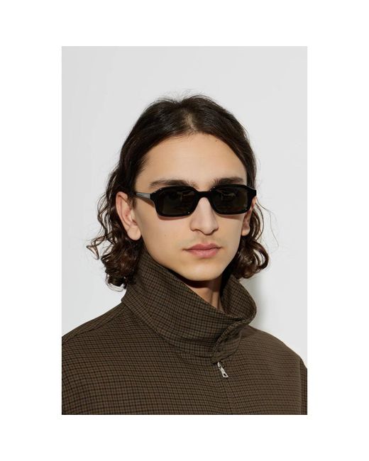 McQueen Black Sunglasses for men