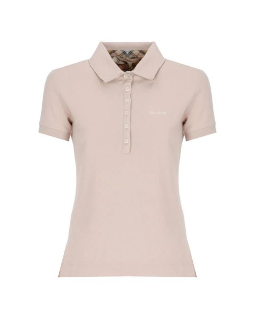Barbour Pink Polo Shirts