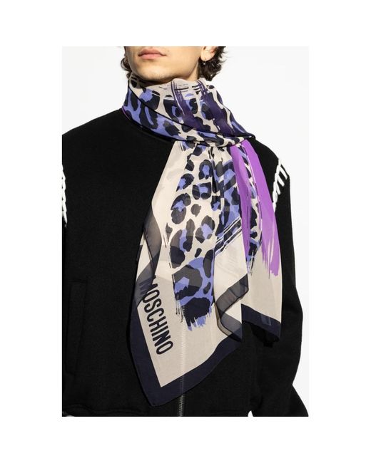 moschino seidenschal