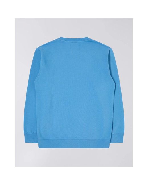 Edwin Blue Sweatshirts for men