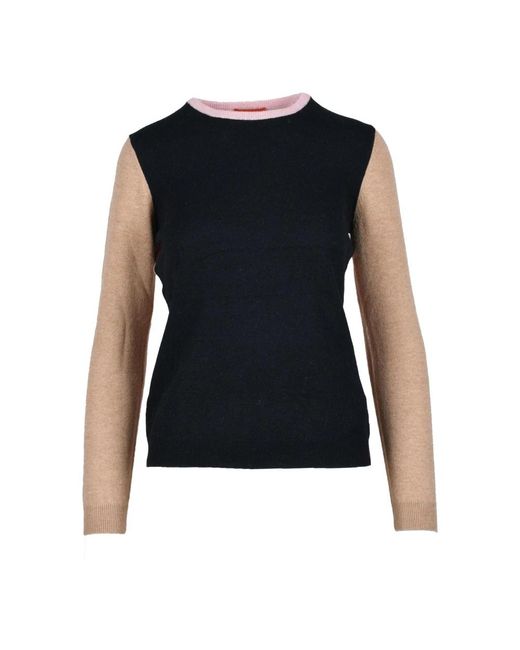 Ballantyne Blue Round-Neck Knitwear