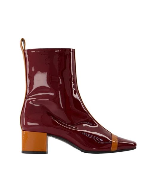 Heeled Boots CAREL PARIS de color Red