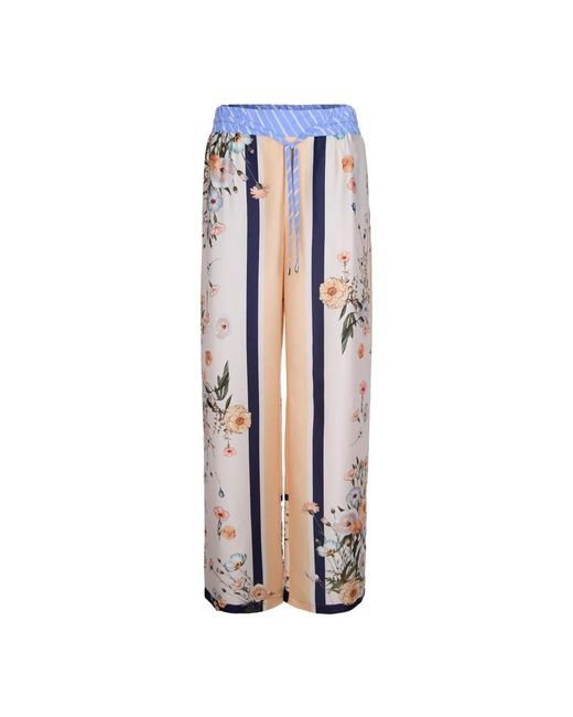 Liu Jo Blue Wide Trousers