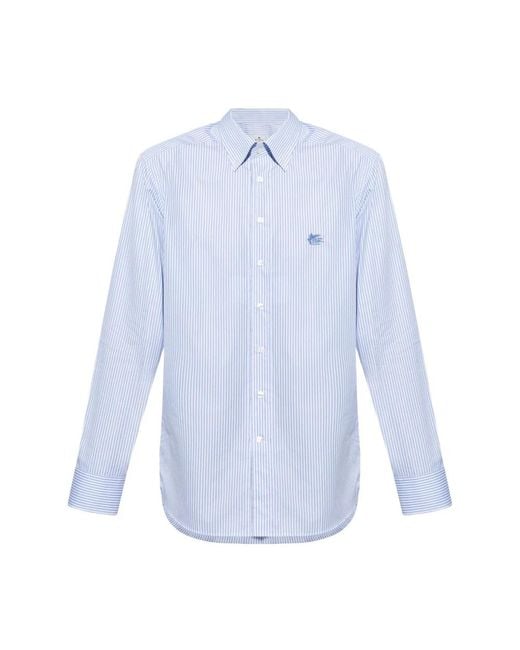 Etro Blue Casual Shirts for men