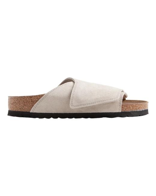 Birkenstock Gray Sliders for men