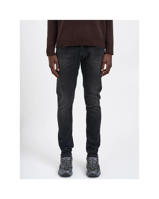 Dondup Black Slim-Fit Jeans for men