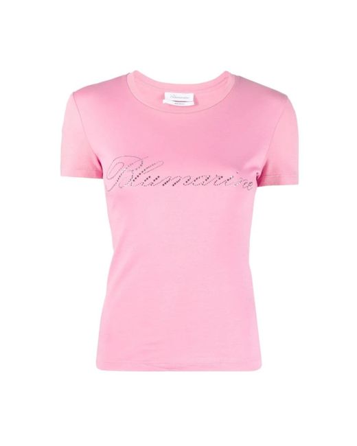 Blumarine Pink T-shirts,rosa t-shirts & polos für frauen