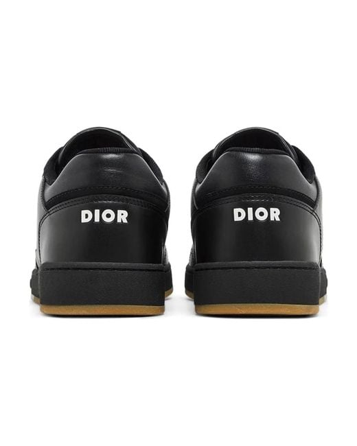 Dior Leder-sneaker mit ikonischem monogramm in Black für Herren