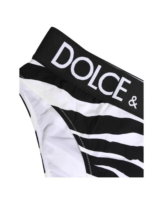 Dolce & Gabbana Black Bottoms for men