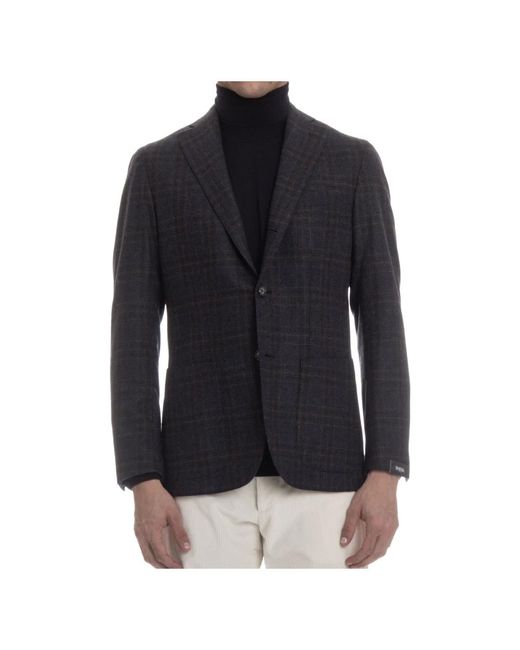 Barba Napoli Blue Blazers for men