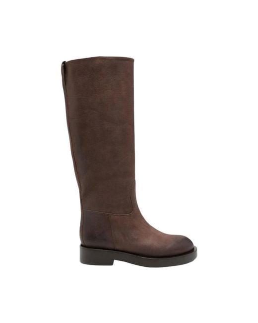 Paris Texas Brown High Boots