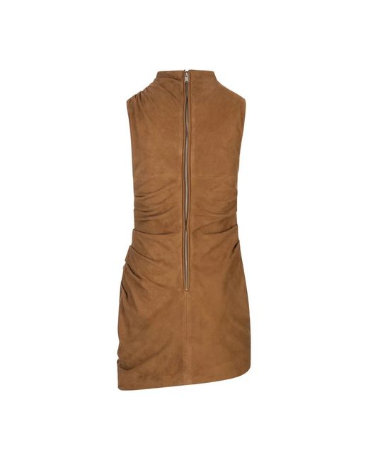 GIUSEPPE DI MORABITO Brown Short Dresses