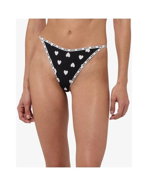 Moschino Black Underpants
