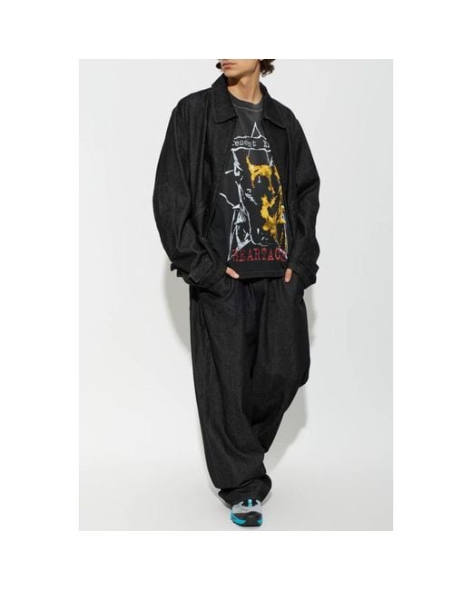 T-Shirts Represent de hombre de color Black