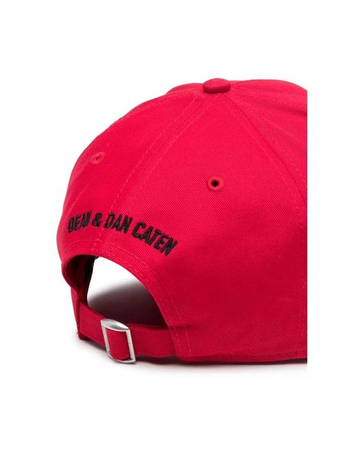 DSquared² Pink Caps for men