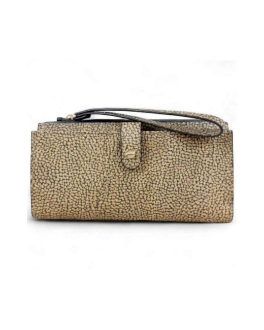 Clutches Borbonese en coloris Metallic