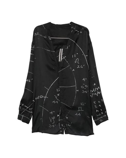 Rick Owens Black Casual Shirts for men