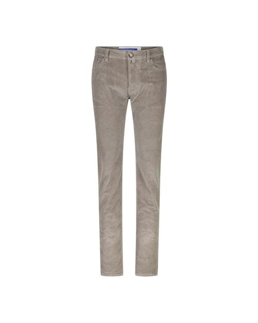 Jacob Cohen Gray Slim-Fit Jeans