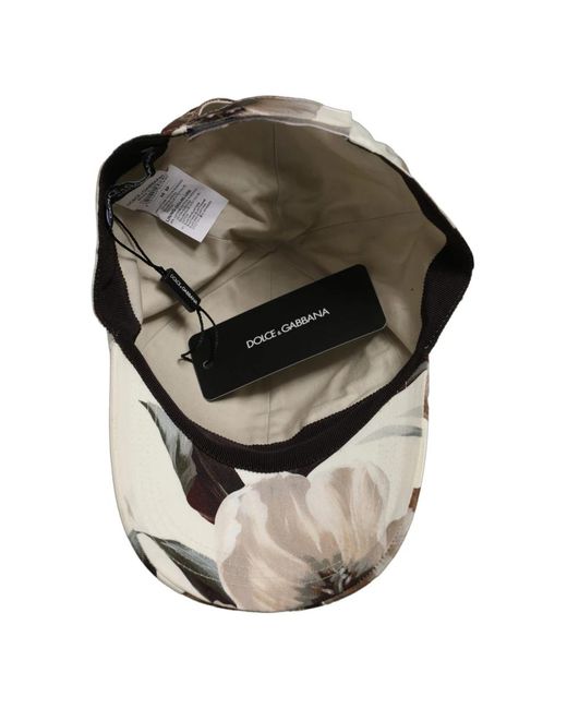 Dolce & Gabbana Natural Baseball Cap