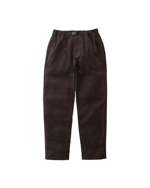 Gramicci Brown Straight Trousers for men