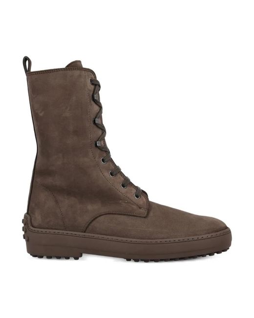 Tod's Brown Schnürstiefel