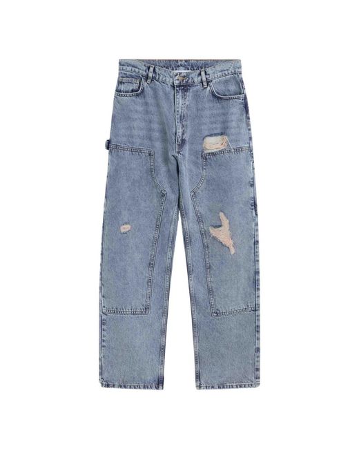 Moschino Vintage carpenter denim jeans in Blue für Herren
